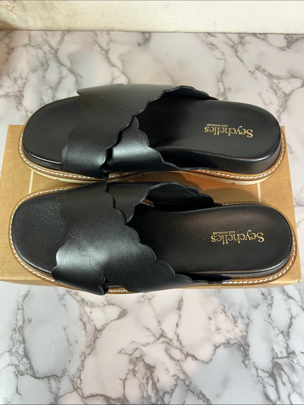 Seychelles Women's Woodstock Slide Sandal Size 10 - Picture 3 of 8